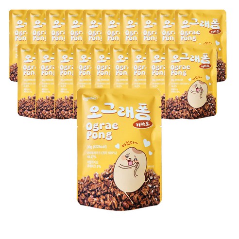 오그래 오그래퐁 카카오, 30g, 20개