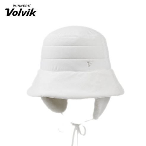 볼빅 겨울 여성 버킷햇 방한 골프 모자