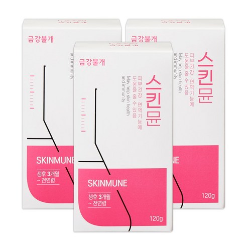 강아지 피부 영양제 반려견 애견 피부염 피부병 모발 피모 털빠짐 아토피 영양제, 피부/털개선, 3개, 오리&연어 혼합맛
