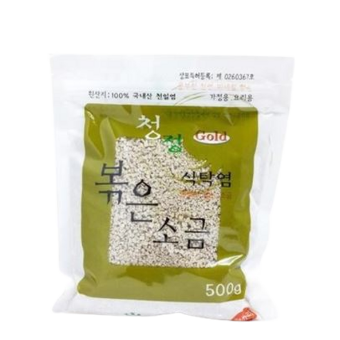 [남문소금]100%국내산 천일염 식탁염 볶은소금/구운소금 500g, 2개