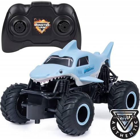 Monster Jam 공식 메갈로돈 원격 제어 몬스터 트럭 1:24 스케일 2.4GHz 4세 이상용, 단일옵션 RC완구/부품 Best Top5