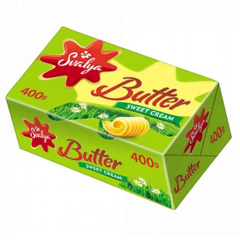 스발리아 SVALYA 스위트 크림 버터 SWEET CREAM BUTTER 400g, 400g, 1개 - 버터 | 쿠팡