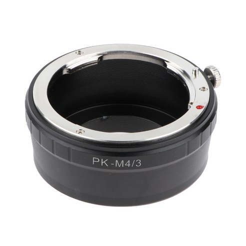 Pentax PK 렌즈 용 PK-M4/3 어댑터 링-마이크로 4/3 Olympus Panasonic M43, 설명, 블랙, 설명