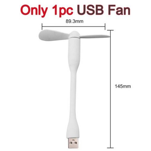 휴대용 미니 소형 USB 스프레이 타입 에어컨 팬 공기 냉각기 다채로운 야간 조명 방용 에어컨, [04]USB Fan