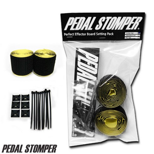 Pedal Stomper - Velcro Set JR / 페달스톰퍼 벨크로 세트, *, *