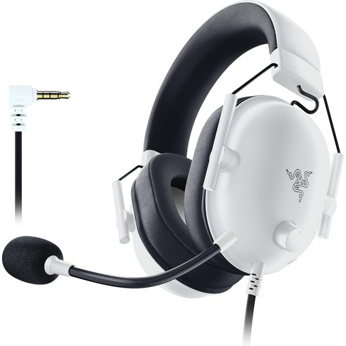 레이저 BlackShark V2 X 헤드셋, RZ04-03240700-R3M1, WHITE