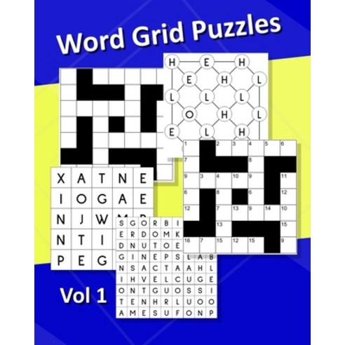 Word Grid Puzzles Vol1: 240 Word Puzzles. Codeword Crosswords Fillin Crosswords Word Web Puzzles ... Paperback, Independently Published, English, 9798702502298