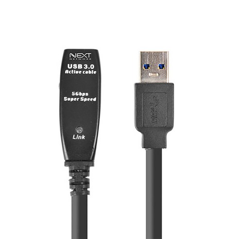 [이지넷유비쿼터스] 이지넷 USB3.0 연장 리피터 케이블 [AM-AF] 5M [NEXT-USB05U3NP], NEXT-USB05U3NP-5M