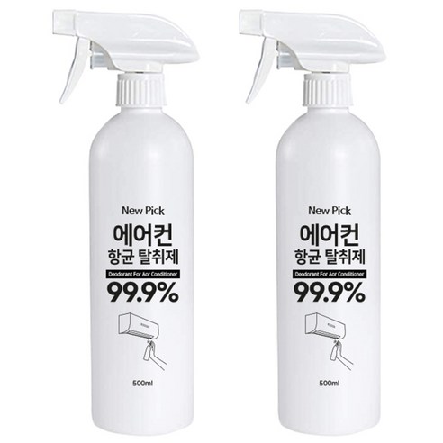 뉴픽 에어컨 탈취제 500ml, 2개