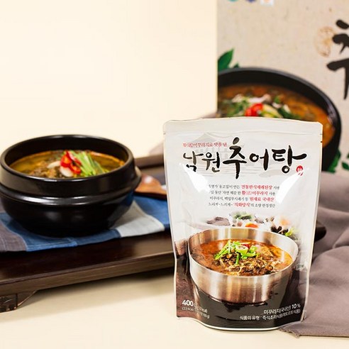 활 미꾸라지로 맛을 낸 남원추어탕 300gx8팩, 300g, 8개