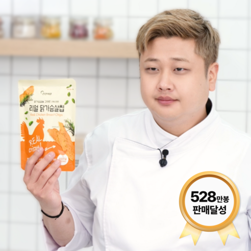 신선어람 리얼 닭가슴살칩 오리지널, 30g, 20개