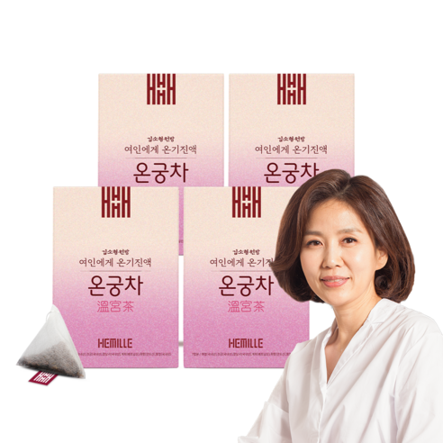 김소형 원장 여성을 위한 온궁차 쑥차 당귀차 티백차, 3g, 7개입, 4개