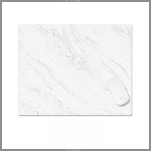 뭉시크 대리석 마블 소프트 마우스 패드, 260x210mm, 3mm, TH-661, 1개