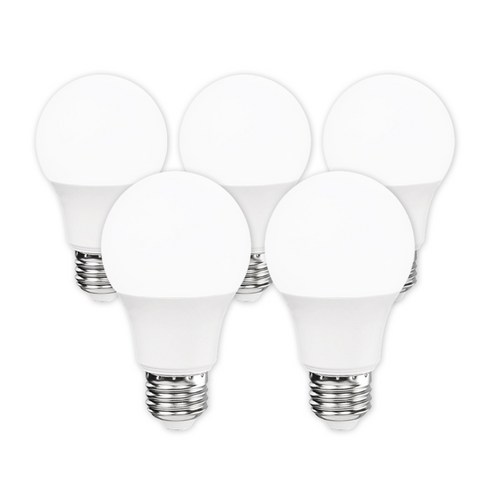 라인라이팅 LED 샤인 벌브 12w, 5개, 주광색