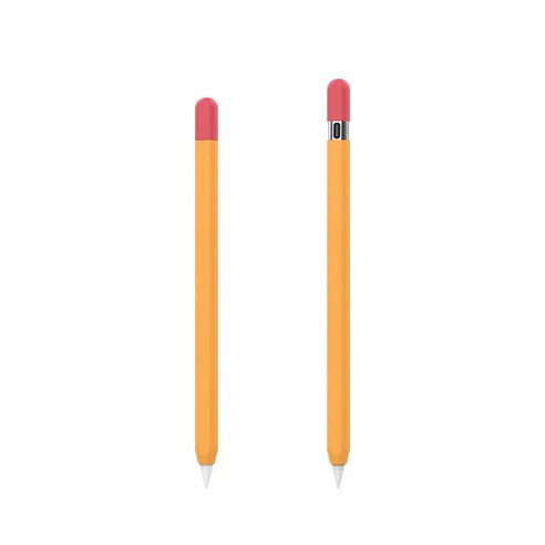 니하 애플펜슬 USB-C 듀오 케이스, 1개, 오렌지