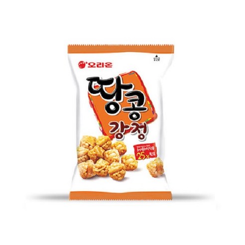 오리온 땅콩강정 12입(80g x 12개) 1박스, 80g, 12개