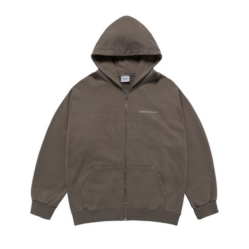 아크메드라비 남녀공용 BASIC BIO WASHING HOODIE ZIP UP베이직BIO워싱 514401