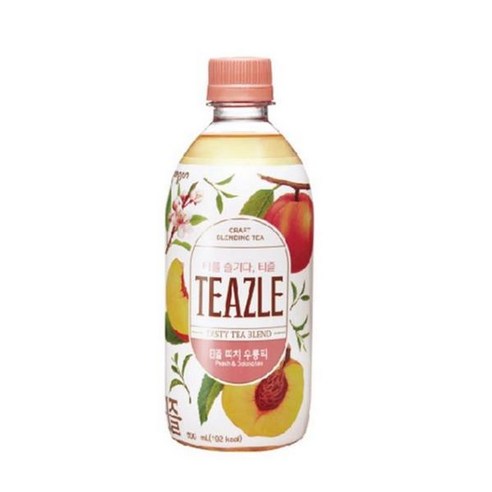 웅진 티즐 피치 우롱티, 500ml, 1개