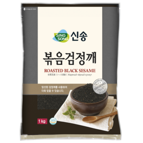 신송식품 볶음검정깨(1Kg), 1kg, 1개
쌀/잡곡 신송식품 볶음검정깨(1Kg), 1kg, 1개
쌀/잡곡