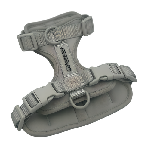 아이펫스맘 캐쥬얼 강아지 하네스, 그레이, 1개