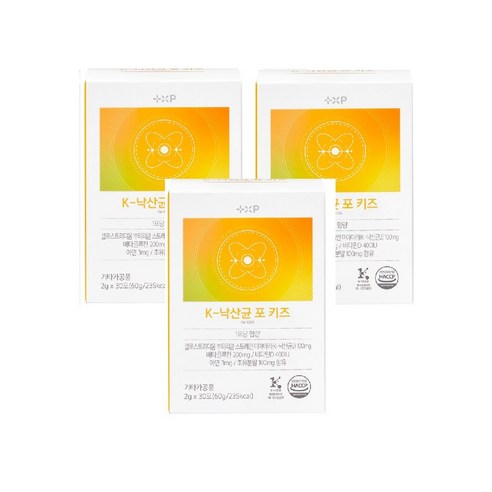 [건강기원] 어린이 낙산 유산균 *3, 60g, 3박스