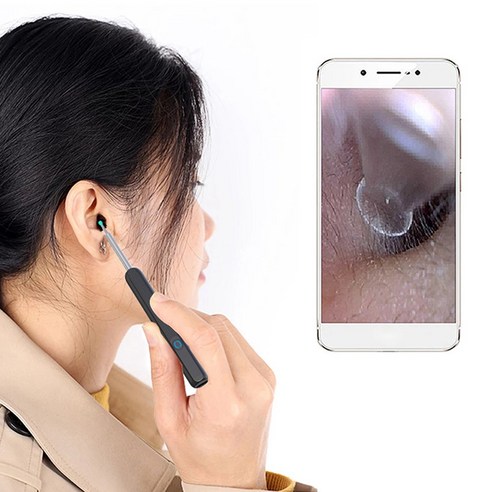 고화질 카메라와 LED 조명, 편리한 Type-C 충전으로 언제 어디서나 편리하게 귀 청결 관리를 할 수 있는 다기능 귀이개