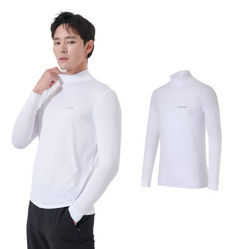 몽벨 남성 스포츠 하프넥 언더레이어