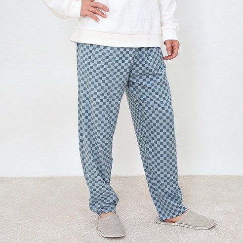 폭스 젤리 쫀쫀 양면기모 일자 잠옷바지 E3 남성용