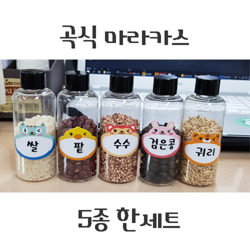 곡식마라카스-곡식관찰 어린이집교구 유치원교구