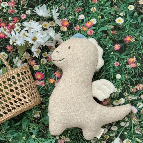 마롤로뜨 용용이 아기 애착인형 미뇽 용띠 신생아 인형, 용용이(베이지)
