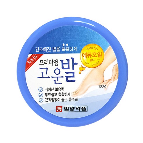 고운발 크림 100g/프리미엄 고운발 풋크림 발크림, 1개, 100g