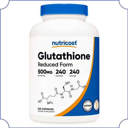 뉴트리코스트 글루타치온 500mg 240캡슐, 1개, 기본, 240정 뉴트리코스트 글루타치온 500mg 240캡슐, 1개, 기본, 240정