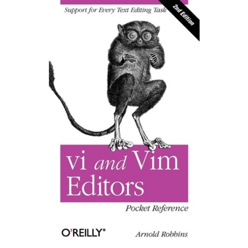 (영문도서) vi and Vim Editors Pocket Reference Paperback, O''Reilly Media, English, 9781449392178