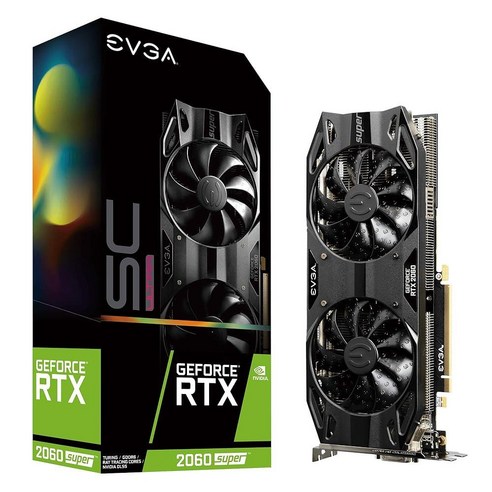 EVGA GeForce RTX 2060 Super SC Ultra Gaming 8192MB GDDR6 Graphics Card