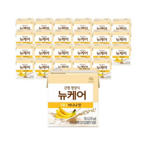 뉴케어 바나나맛 아셉틱 환자영양식, 150ml, 552개