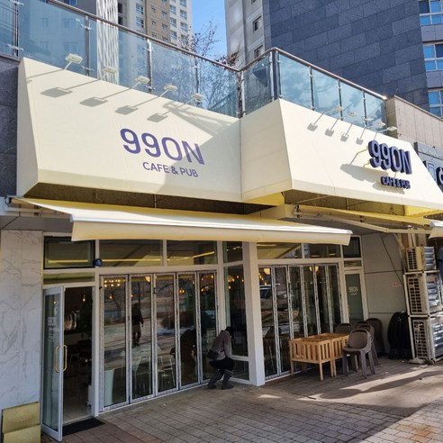 [에버그린어닝] 고정어닝 어닝간판 비가림막 차양막 인테리어 테라스 카페 펜션 천갈이 시공 주문 제작 천막 (국산 방수원단) - 어닝/사이드월 | 쿠팡