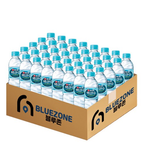 농심 백두산 백산수 생수세트 330ml x 40개입, 1세트