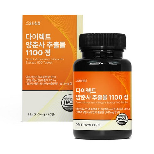 다이렉트 양춘사 추출물 1100 정 60정 3통, 다이렉트 양춘사 추출물 1100 정 60정 1통