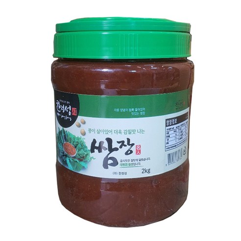 [오성식품] 쌈장 2kg 한정성, 1개