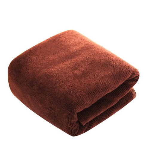 ZZJJC 300g 극세사 타월 주유소35*75 카트 라지, 300g 35* 75cm, 카색