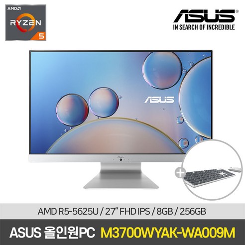   ASUS 올인원PC M3700WYAK-WA009M, 윈도우11설치