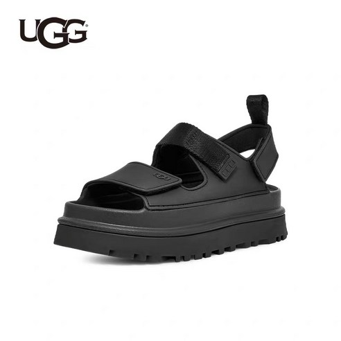 24SS UGG GoldenGlow 어그 골든글로우 플랫폼 스트랩 여름 샌들 GS 성인여성 씨솔트 1152685-SSAL