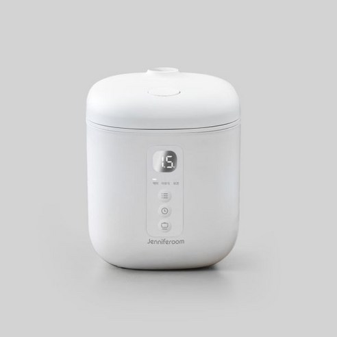 사랑스러운 디자인과 실용성, 제니퍼룸 마카롱 미니 라이스쿠커 밀크로 주방에 행복을 더하세요.