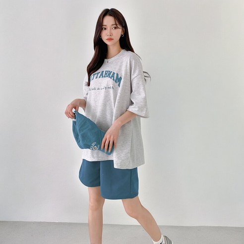 필시탐나 루즈핏 트레이닝 상하의 세트