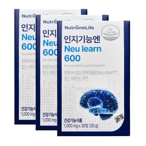 뉴트리원 인지기능엔 뉴런 600 30정, 3개