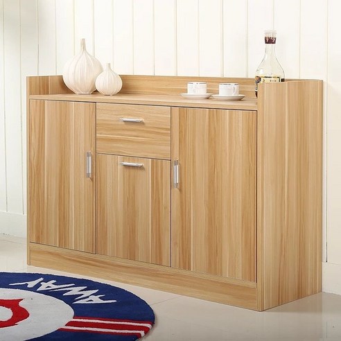 카페 셀프바 레스토랑 사무실 매장 원목 재활용 퇴식대, 3도어, 우드 120x40x80