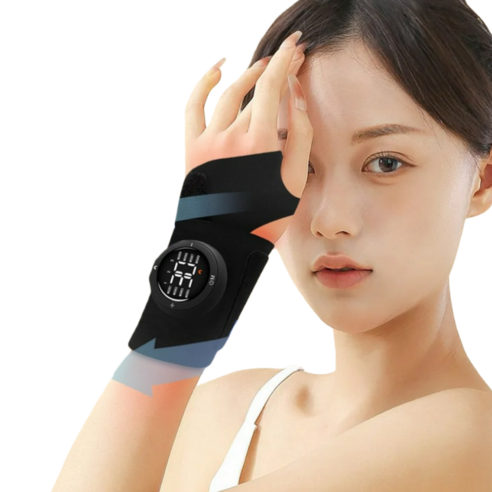 손목마사지기 EMS 저주파 손목 마사지기 손마사지기 EMS 손 안마기 손목  손목안마기 저주파마사지기 무선 온열 찜질 손목 보호대 통증완화 안마기