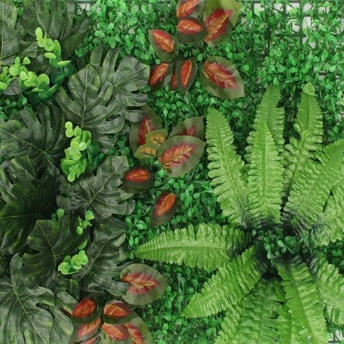 숲인테리어 트로피컬 벽장식 인조잔디 60 x 40 cm, 1개