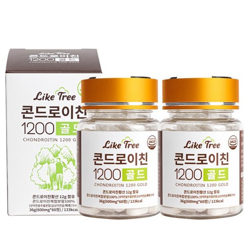 라이크트리 콘드로이친 1200 골드, 36g, 2병