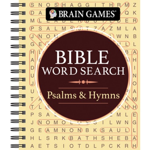 (영문도서) Brain Games - Bible Word Search: Psalms and Hymns Spiral, Publications International,..., English, 9781639380749